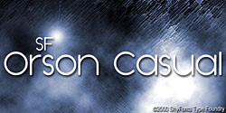 SF Orson Casual Heavy Oblique sample image
